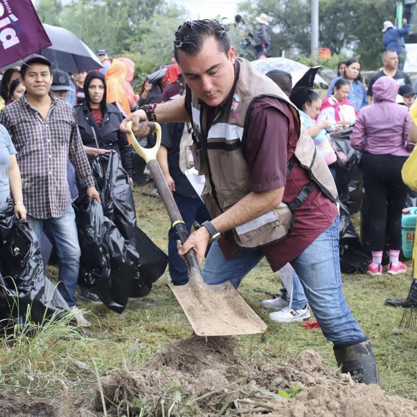 Alcalde lanzan “Todos le entramos por García” para recuperar espacios y reforestar el municipio